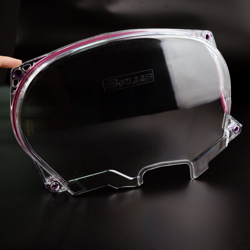 Clear Cam Gear Timing Belt Cover For Mitsubishi DSM Evolution