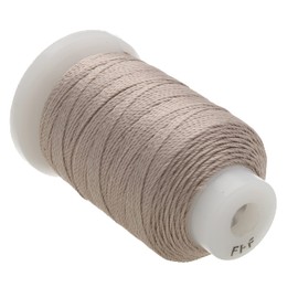 The Beadsmith Pure Silk Cord – Grey Color – Size FFF (0.419mm/0.0165”) – 92 Yards (276ft), 1/2-Ounce Spool – For Knotting Pearls, Gemstones, Crystals and Beads