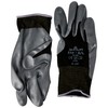 Showa Gloves SHOB370-L No.370 Palm Fit Glove, Size: L, Black/Dark