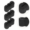 Abaodam 20pcs Drawer Slide Stop Stoppers Rubber End Clips for