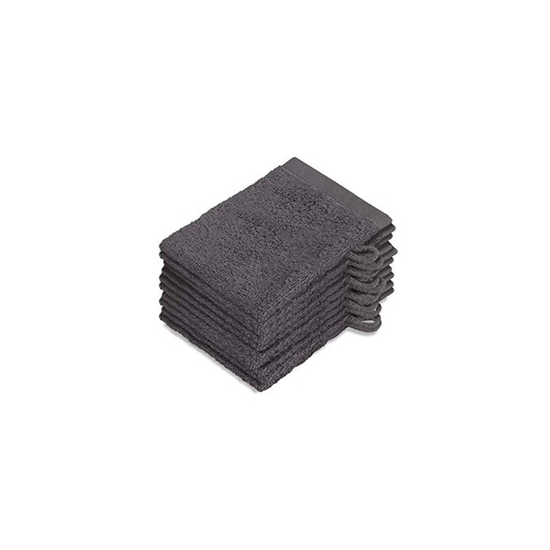 NatureMark NM-HT0833 Terry Cloth Wash Mitts, Pack of 10, 15
