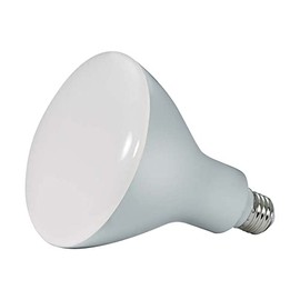 Satco S28493 Medium Light Bulb in White Finish, Clear