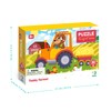 Dodo D300371 Educational Teddy Farmer Puzzle 30 Pieces, Various