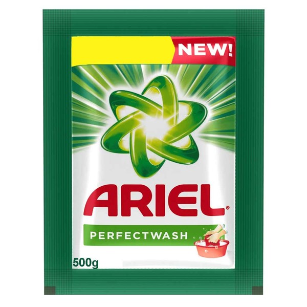 Ariel Perfect Wash Detergent Powder, 500g