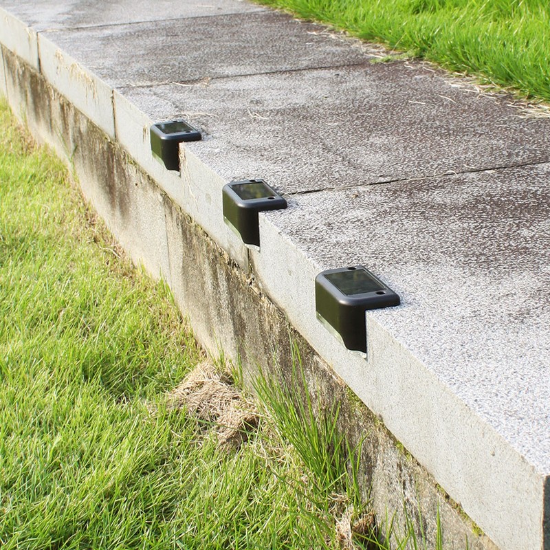 Solar Stair Lamp Landscape Courtyard Solar Light Wall Fence Lamps