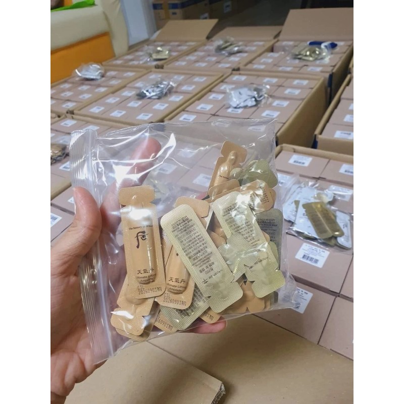 The history of Whoo Ultimate Lifting Ampoule Concentrate 1ml x