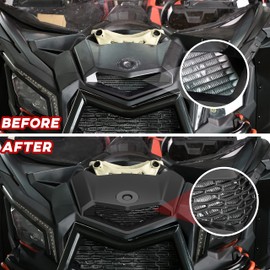 KATIMOTO Turbo Hood for Maverick X3 17-25, Front Turbo Hood Scoop for Can-Am Maverick X3 XDS XRS Max Turbo R 2017-2025 Accessories, Replace #705014313