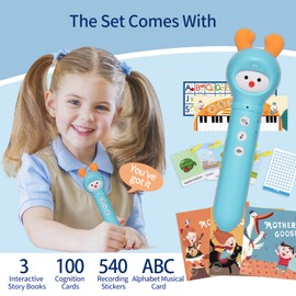 Alilo Early Educational Reading and Talking Pen - Fun Interactive Learning Toy for Children and Kids Age 2-6