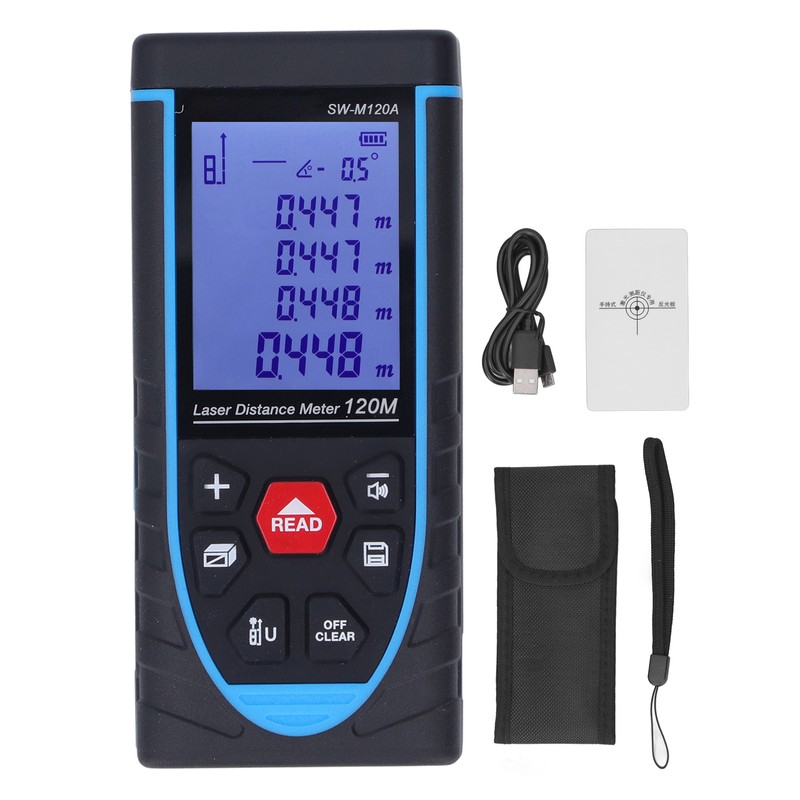Digital Laser Distance Meter High Accuracy Handheld Infrared Range Finder