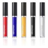 O Diy Liquid Lipstick Set 5pcs Black White Blue Yellow