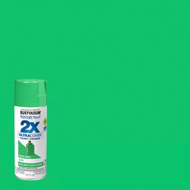 Rust-Oleum 314751-6PK Painter's Touch 2X Ultra Cover Spray Paint, 12 oz, Gloss Spring Green, 6 Pack