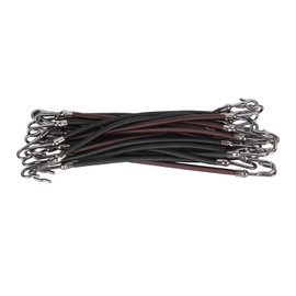 Accesorio para Soportes de Caballo con Gancho para el Cabello, Lazos Elásticos para Cabello Largo y Esponjoso y Rizado Diferentes Estilos, 20 Ganchos de Goma