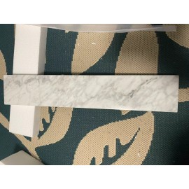 Home Decorators Collection 21-1/4 in. Vanity White Marble Side Splash,1006192