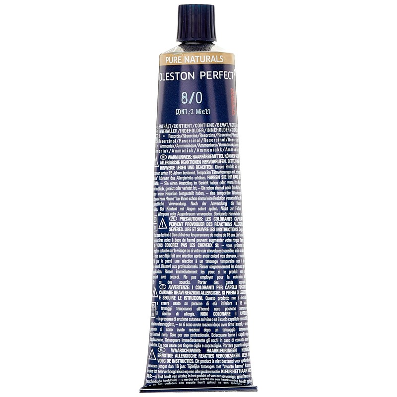Wella Koleston Perfect ME+ Pure Naturals 8/0 Light Blonde 60