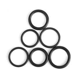 279Pcs/Kit 18 Sizes Rubber O-Ring Washer Assortment Kit, Black O Ring Seal Gaskets Hydraulic Plumbing Gaskets