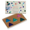 Lulubug Magic Wax Crayon Set, 4 Wax Triangles, 1 Wax