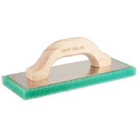 Kraft Tool PL602 Green Coarse Texture Float with Wood Handle, 10 x 4 x 3/4-Inch