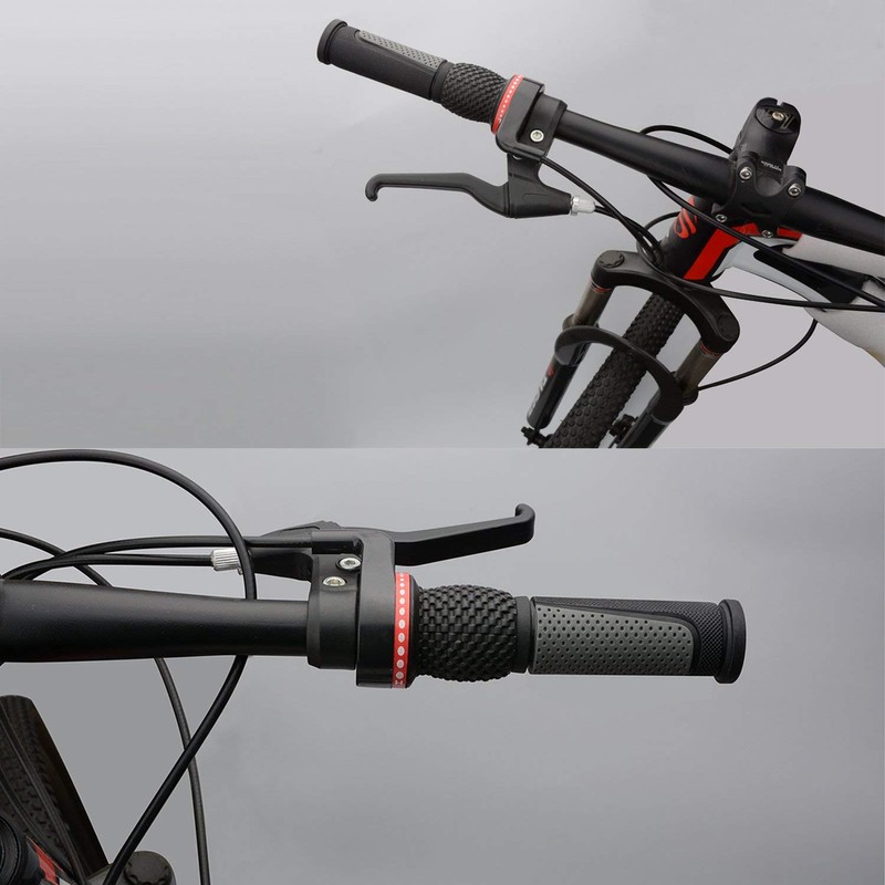 TOPCABIN Bike Grips Short Mini Bicycle Handlebar Grips Fit Many