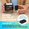 ExcelMark Rectangular Completed Teacher Stamp Self Inking - Black Ink