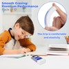HiFEN® 12 Pcs Rubber Erasers Latex-Free Soft Long Lasting Pencil