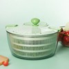 Salad Spinner, Spatter Proof Safe Multifunction and Storage 4L PP