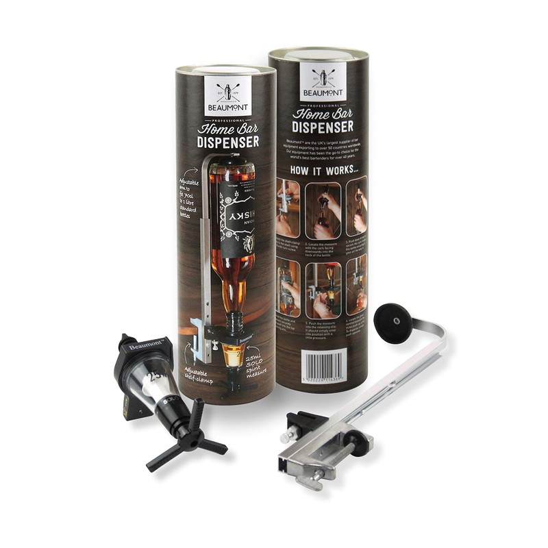 Beaumont TM Professional Home Bar Dispenser Set