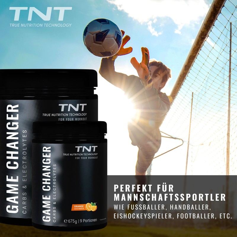 TNT Game Changer (675g) • Electrolyte Drink with Dextrose, Maltodextrin,