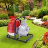 YIYIONCE 2-Stroke 43CC Gas Powered Water Pump 2Hp 1.25KW Water