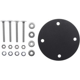 For Rotopax, For Yakima, For Gobi, For Voyager Back Mounting Plate for 1-1/2 Inch Rotopax Off-Road Tube Roof Rack Ladder