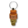 Válvula De Alivio D Seguridad 1/4 Para Compresor Aire 142psi Amarillo