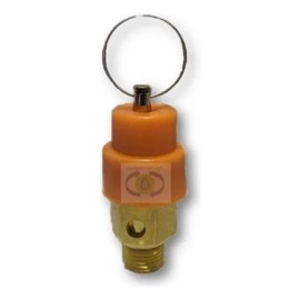 Válvula De Alivio D Seguridad 1/4 Para Compresor Aire 142psi Amarillo