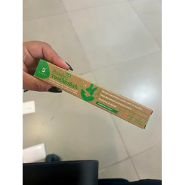 B Life Cepillos de Dientes de Bambú para Niños con Cerdas Suaves Sin BPA 6 Piezas