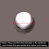 sourcing map Round Vent Cover, ABS Plastic Adjustable Air Vent