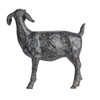 Creative Co-Op Resin Standing Goat Accent Décor with Cast Iron