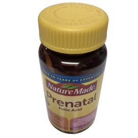 NATURE MADE 50-Ct Prenatal Folic Acid Folate Multivitamin BB: 05/2026 Sealed NEW