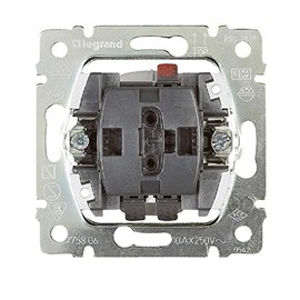 LEGRAND, Creo 775804 Blind Rocker Switch Insert, Electronic & Mechanical Locking