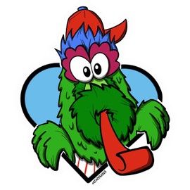 Phanatic Heart Decal - for Cars, Laptops, and More! - Use Inside or Outside - Sticks to Any Flat Smooth Surface