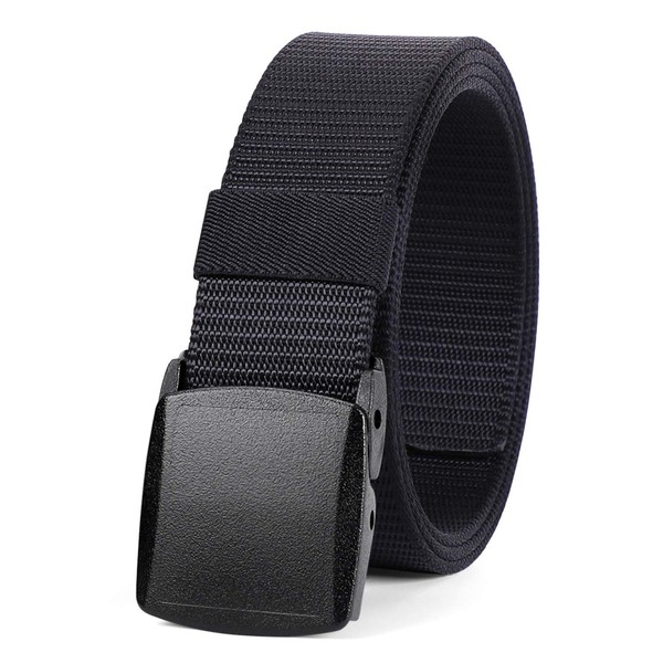 WERFORU Nylon Military Tactical Belt For Men Outdoor Canvas Webbing
