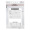 SECUR-PAK 100pk Evidence Bags, 12"x16" Transparent, Tamper Resistant Closure with