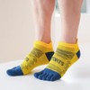 Vraquir Men's Socks, Five Toes, Ankle Socks, Sweat Absorbent, Quick