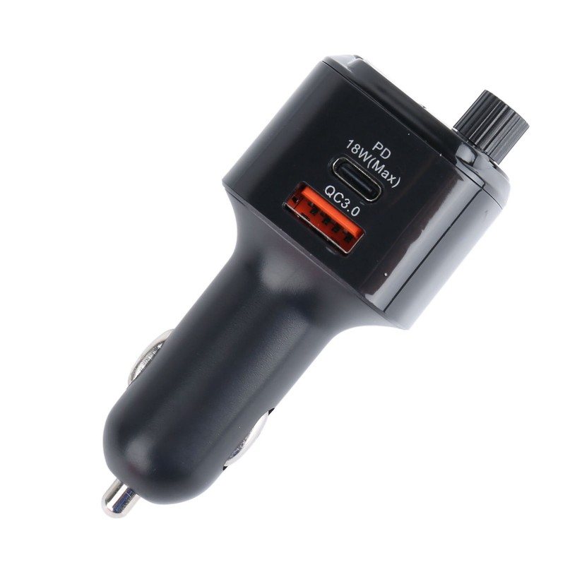 Car Bluetooth Adapter V5.0 FM Bluetooth Transmitter MP3 Music Player