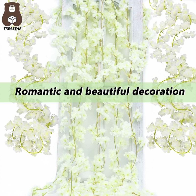 Treabear Artificial Flowers 180 cm Artificial Flowers Cherry Blossoms Decoration