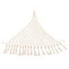 Stuffed Animal Hammock Hand Knitted Bohemian Style Cotton Rope Widely