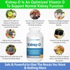 Kidney-D Kidney Supplement Vitamin D Optimized Kidney Support Health and