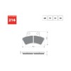 Goldfren Brake Pads 216 AD