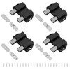 ExcellaElite Push Open Door Catches 4 Pcs Magnetic Push to