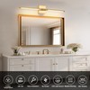 Morauroral 30″ Gold Battery Operated Wall Sconces Set of 2,