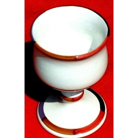 Deruta Ceramic Circo Chalice Goblet Cup