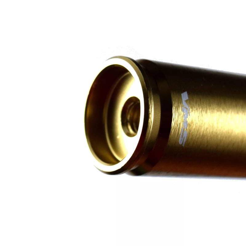 VMS Racing BRASS 50 CALIBER BULLET STUBBY SHORT AMMO ANTENNA
