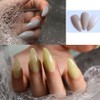 6pcs Nail Art UV Gel Nail Polish Quick Coloring Soak